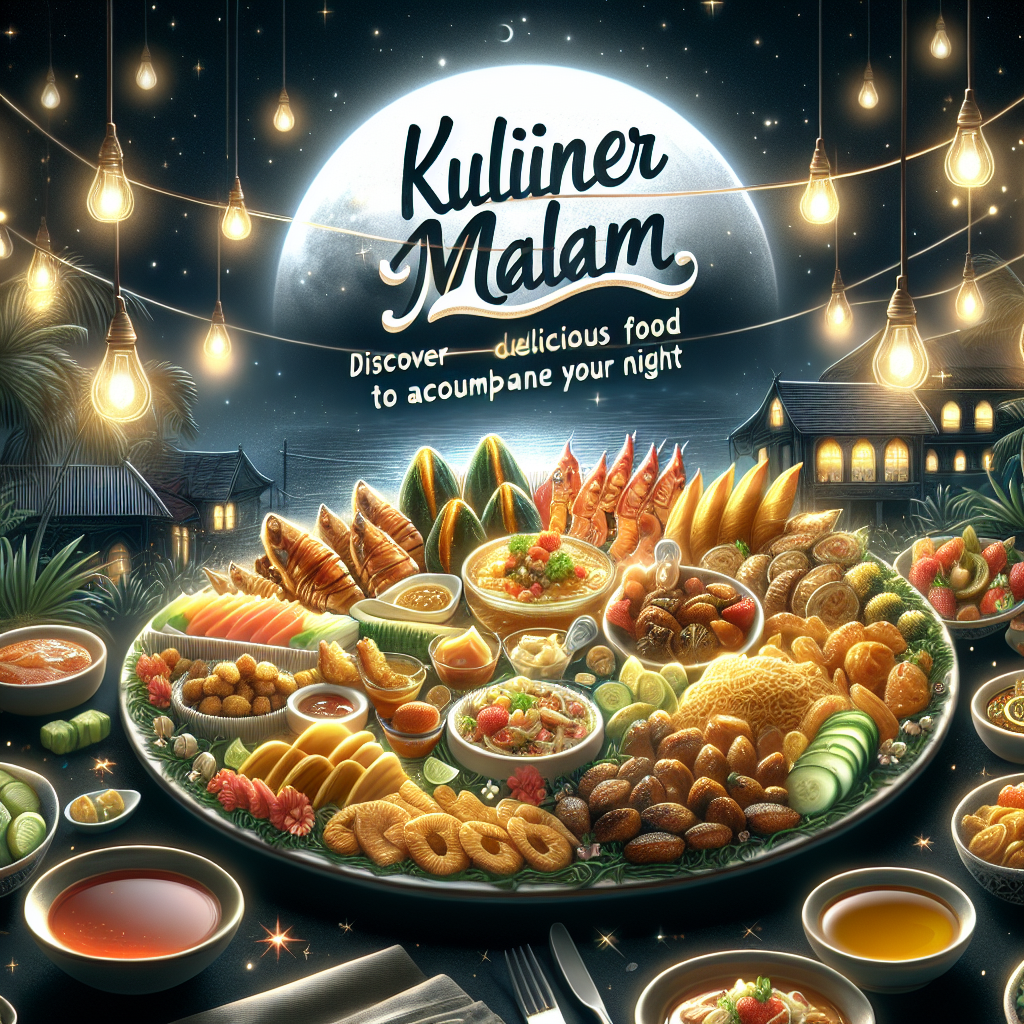 Kuliner Malam: Temukan Makanan Enak untuk Menemani Malammu