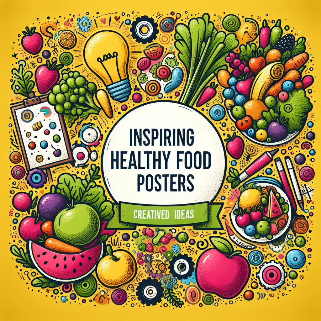 Ide Kreatif untuk Poster Makanan Sehat yang Menginspirasi