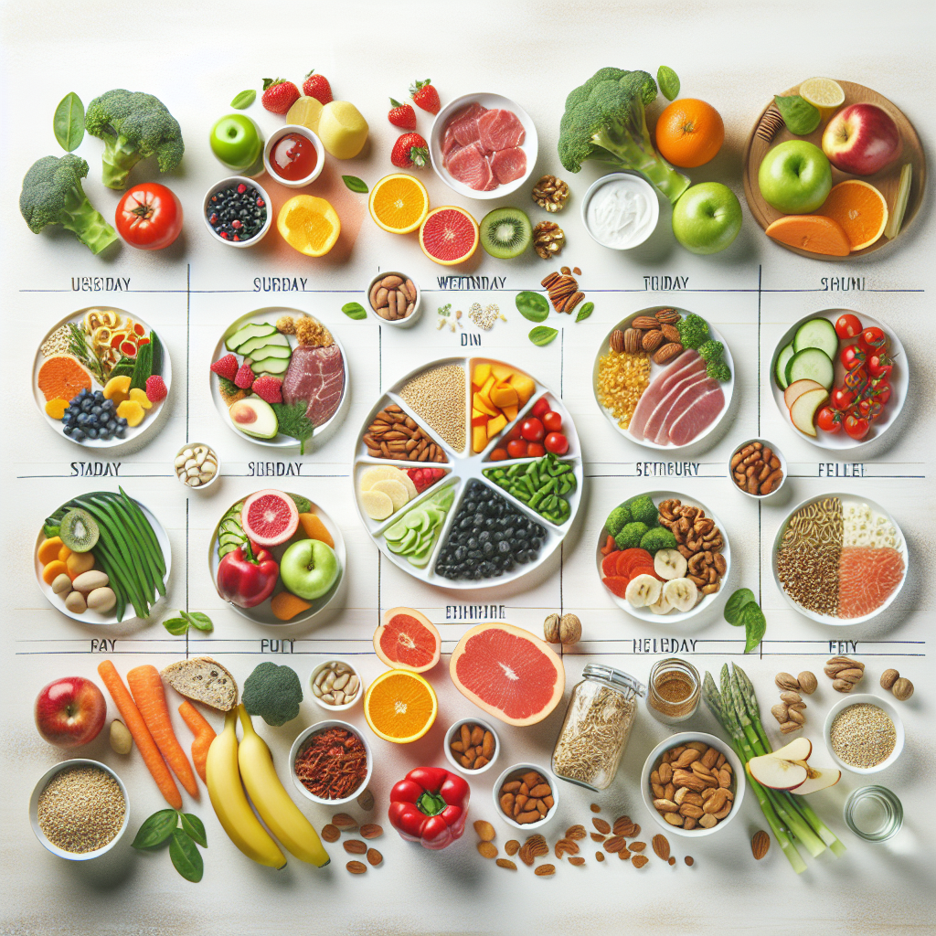 Ide Menu Makanan Sehat Satu Minggu untuk Hidup Lebih Seimbang